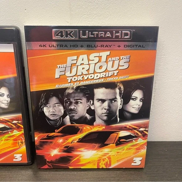 The Fast And The Furious Tokyo Drift 4k With Slipcover - Picture 2 of 10